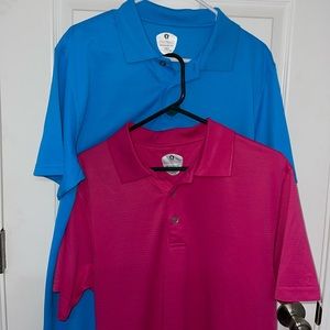 Set of 2 pink & blue Mens Pro Tour size Large